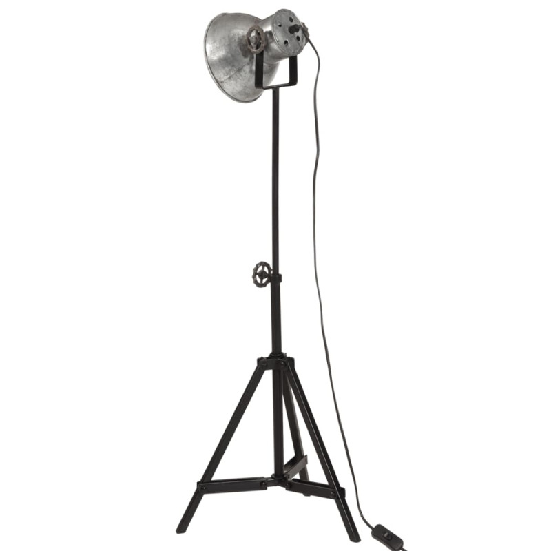 Lampa wisząca, 25 W, srebro vintage, 35x35x65/95 cm, E27