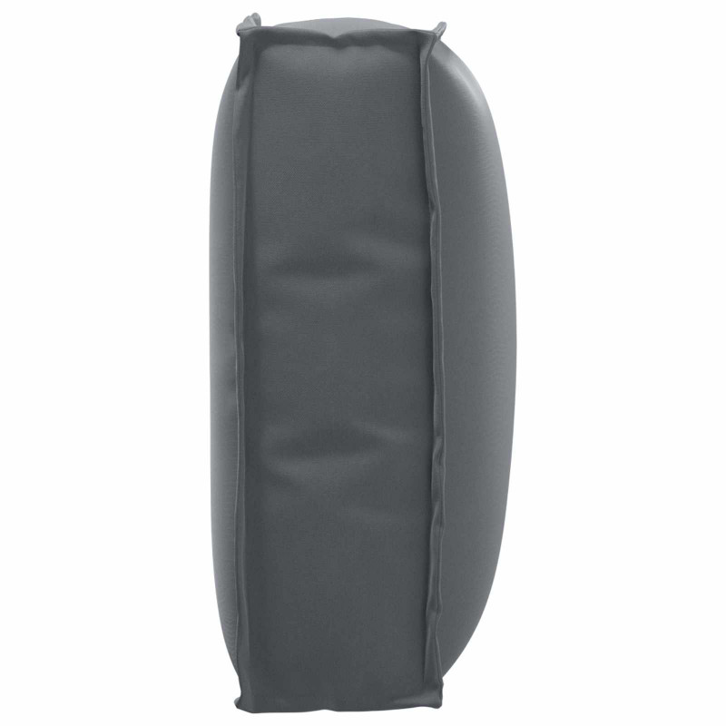 Poduszka Antracyt 50 x 40 x 12 cm Materiał Oxford