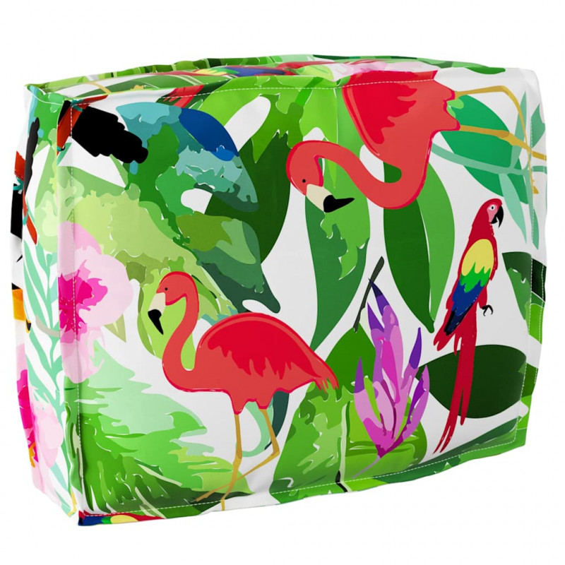 Poduszka Kwiatowy Wielokolorowe 50 x 40 x 12 cm Materiał Oxford