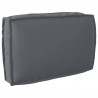Poduszka Antracyt 60 x 40 x 12 cm Materiał Oxford