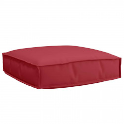 Poduszka Czerwone wino 60 x 60 x 12 cm Materiał Oxford