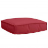 Poduszka Czerwone wino 60 x 60 x 12 cm Materiał Oxford