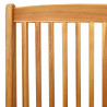 Zestaw Bistro Ogrodowego 3 pcs Brązowy Lite Drewno Akacji