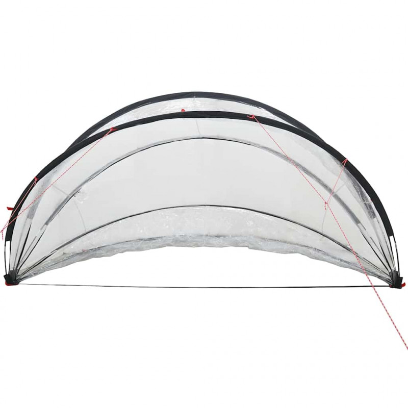 Kopuła basenowa przezroczysty 336 x 322 x 160 cm PVC