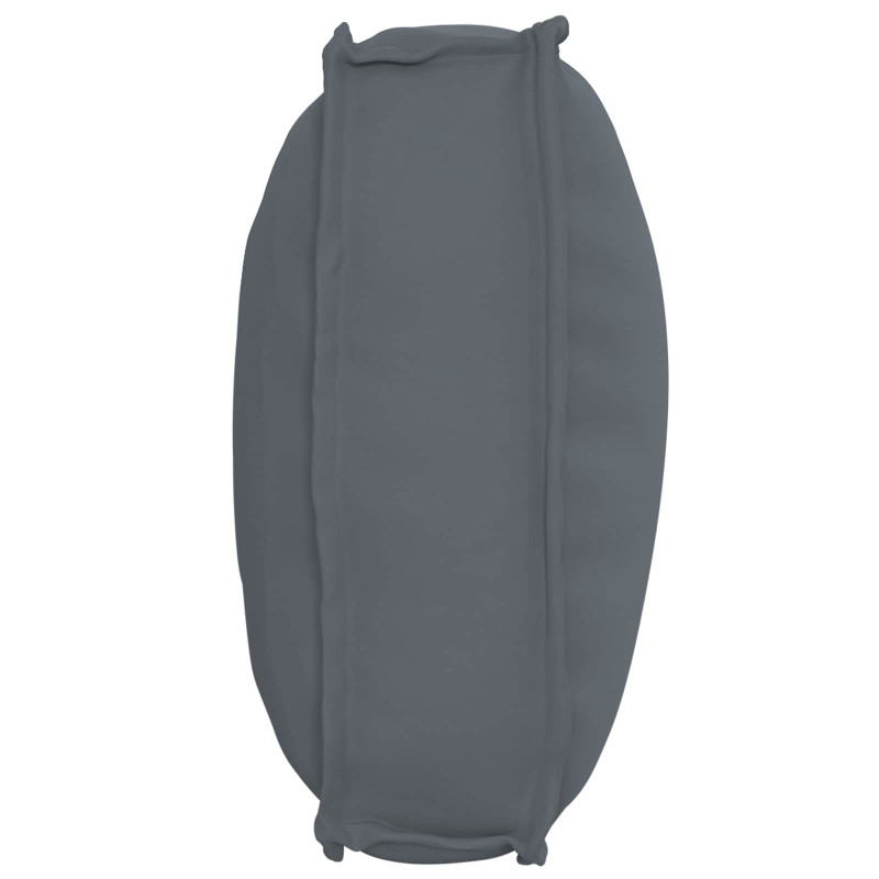 Poduszka Antracyt 70 x 40 x 12 cm Materiał Oxford