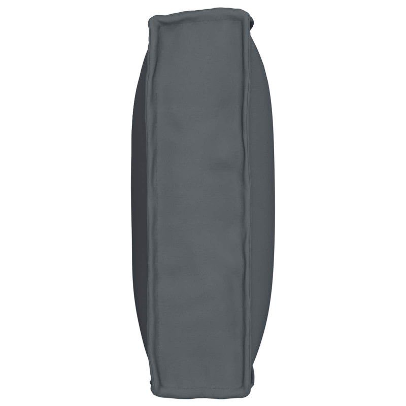 Poduszka Antracyt 80 x 40 x 12 cm Materiał Oxford