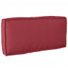 Poduszka Czerwone wino 80 x 40 x 12 cm Materiał Oxford