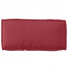 Poduszka Czerwone wino 80 x 40 x 12 cm Materiał Oxford