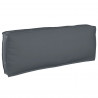 Poduszka Antracyt 120 x 40 x 12 cm Materiał Oxford