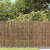 Ogrodzenie z Wierzb Naturalny 400 x 140 cm Trawa