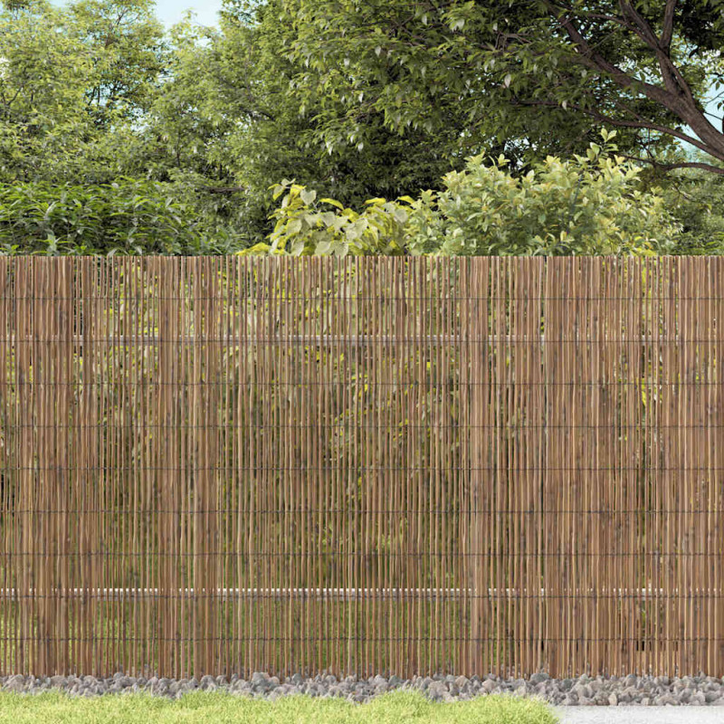 Ogrodzenie z Wierzb Naturalny 400 x 160 cm Trawa
