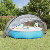 Kopuła basenowa przezroczysty 430 x 430 x 210 cm PVC