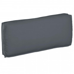 Poduszka Antracyt 120 x 50 x 12 cm Materiał Oxford