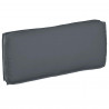 Poduszka Antracyt 120 x 50 x 12 cm Materiał Oxford