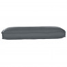 Poduszka Antracyt 120 x 50 x 12 cm Materiał Oxford