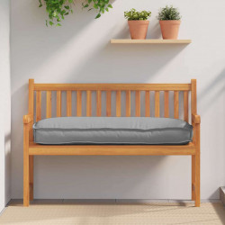 Poduszka Szary 120 x 50 x 12 cm Materiał Oxford