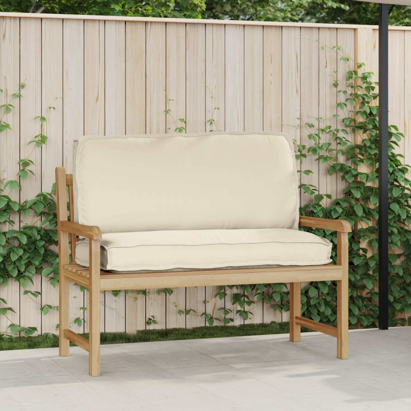 Poduszka Kremowy 120 x 50 x 12 cm Materiał Oxford