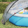 Kopuła basenowa przezroczysty 472 x 460 x 229 cm PVC