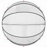 Kopuła basenowa przezroczysty 472 x 460 x 229 cm PVC