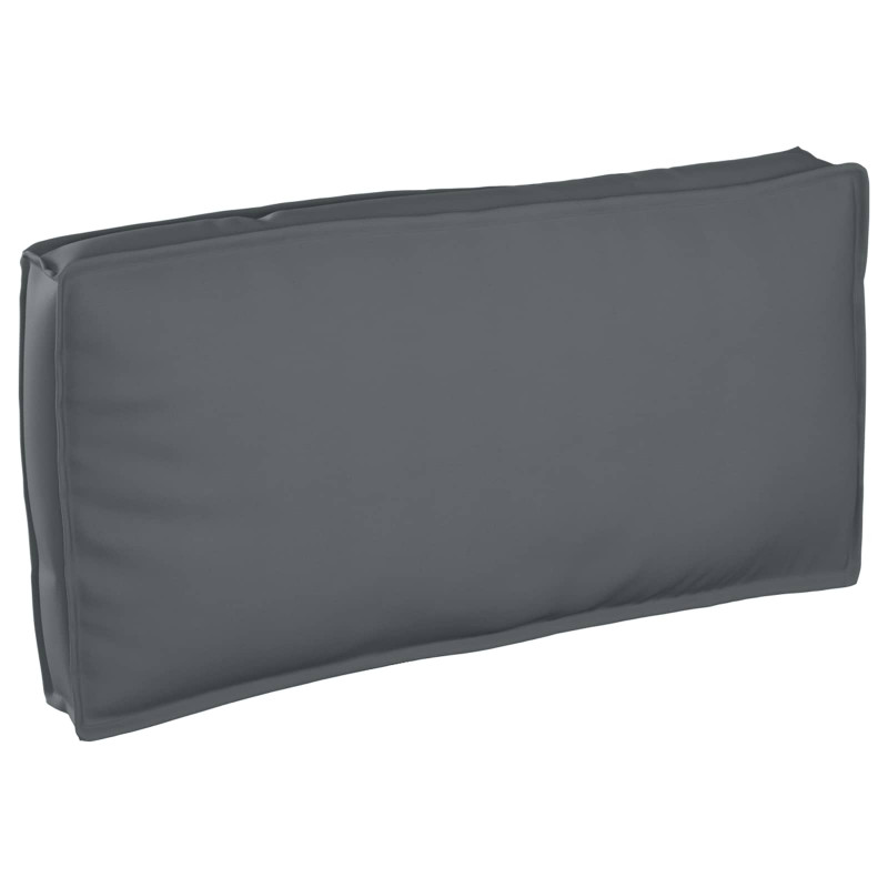Poduszka Antracyt 120 x 60 x 12 cm Materiał Oxford