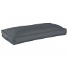 Poduszka Antracyt 120 x 60 x 12 cm Materiał Oxford