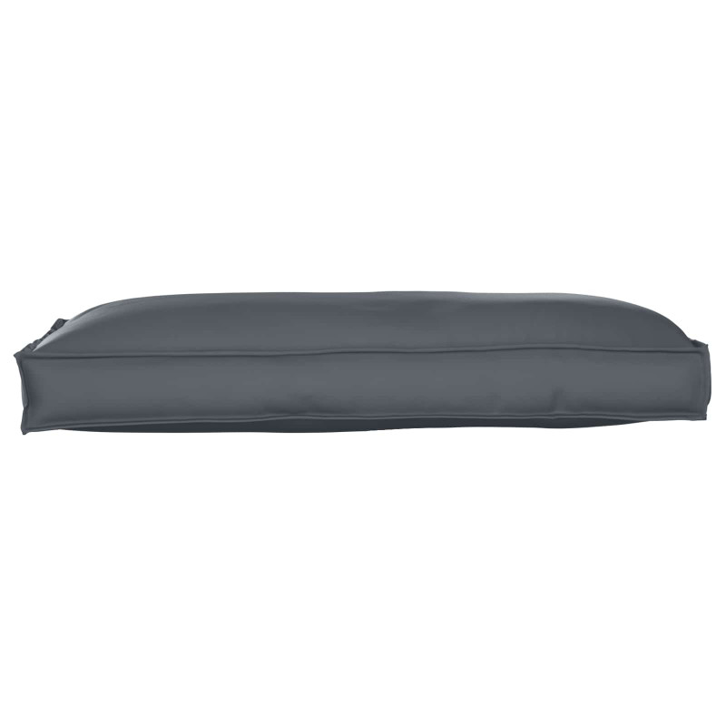 Poduszka Antracyt 120 x 60 x 12 cm Materiał Oxford