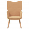 fotel Beżowy 62 x 67 x 95,5 cm Tkanina sherpa