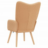 fotel Beżowy 62 x 67 x 95,5 cm Tkanina sherpa