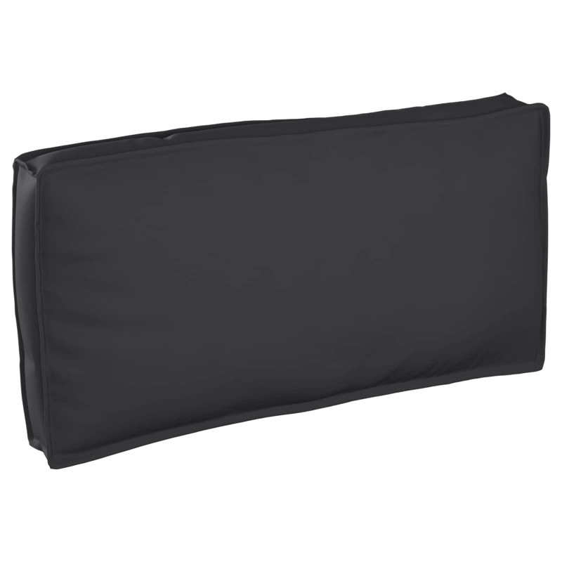 Poduszka Czarny 120 x 60 x 12 cm Materiał Oxford