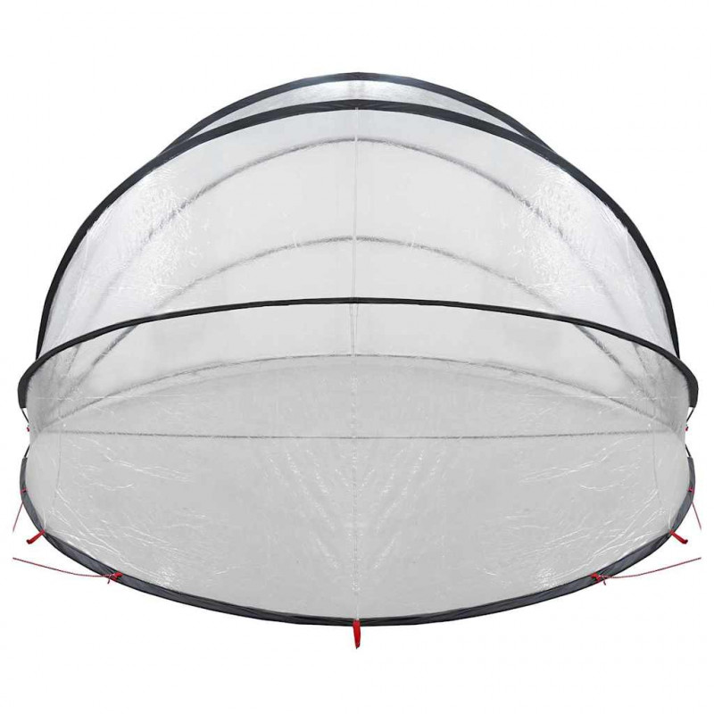Kopuła basenowa przezroczysty 500 x 500 x 236 cm PVC