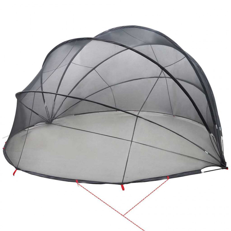 Kopuła basenowa Czarny 500 x 500 x 236 cm