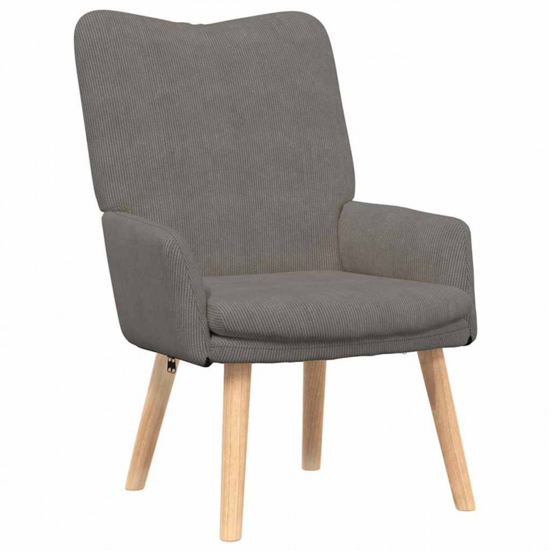 fotel Jasnoszary 63 x 67 x 94 cm tkanina