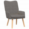 fotel Jasnoszary 63 x 67 x 94 cm tkanina