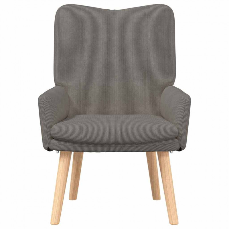 fotel Jasnoszary 63 x 67 x 94 cm tkanina