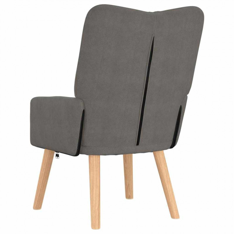 fotel Jasnoszary 63 x 67 x 94 cm tkanina