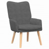 fotel Ciemnoszary 63 x 67 x 94 cm tkanina