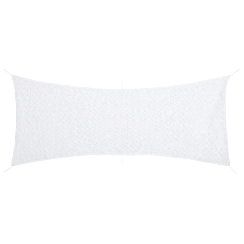 Siatka maskująca z torbą do przechowywania, 409x206 cm, biała