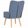 fotel Niebieski 63 x 67 x 94 cm tkanina