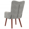 fotel Jasnoszary 63 x 67 x 94 cm Aksamit