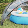 Kopuła basenowa przezroczysty 546 x 516 x 250 cm PVC