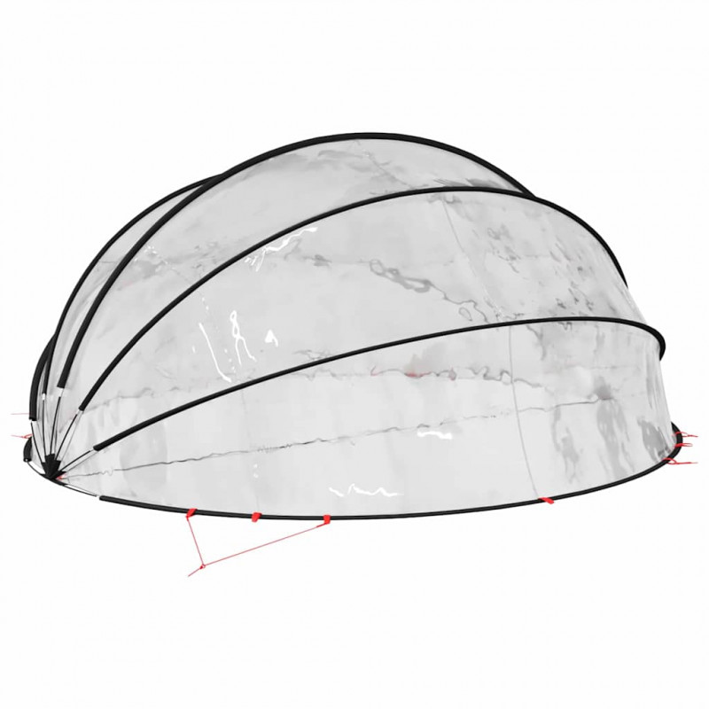 Kopuła basenowa przezroczysty 546 x 516 x 250 cm PVC