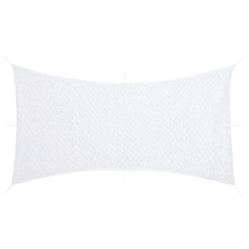 Siatka maskująca z torbą do przechowywania, 516x400 cm, biała