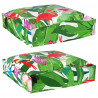 Poduszka 2 pcs Wielokolorowe 40 x 40 x 8 cm Materiał Oxford