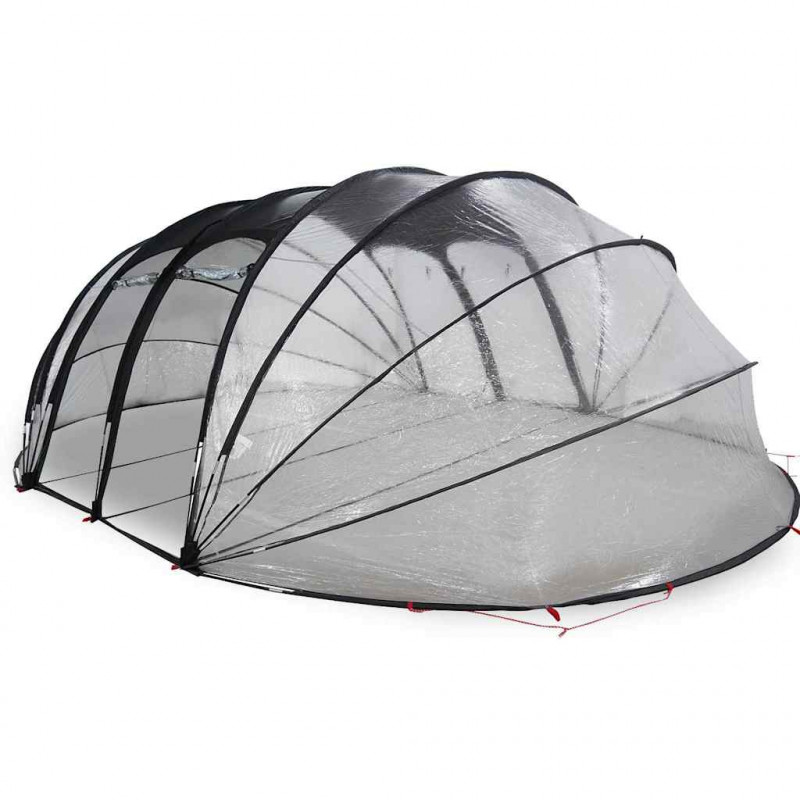 Namiot basenowy przezroczysty 538 x 440 x 204 cm PVC