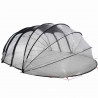 Namiot basenowy przezroczysty 640 x 432 x 205 cm PVC