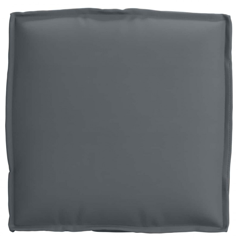 Poduszka 6 pcs Antracyt 40 x 40 x 8 cm Materiał Oxford