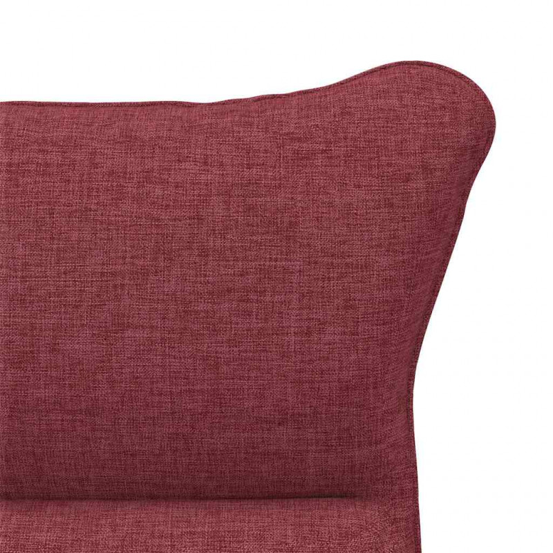 fotel Czerwone wino 69 x 74 x 93 cm Tkanina i sklejka