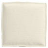 Poduszka 6 pcs Kremowy 40 x 40 x 8 cm Materiał Oxford
