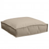 Poduszka 6 pcs Ciemnoszary 40 x 40 x 8 cm Materiał Oxford