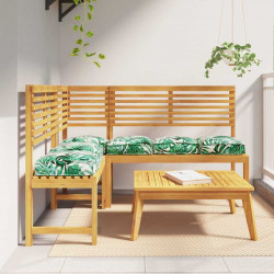 Poduszka Liść 6 pcs Wzór liścia 40 x 40 x 8 cm Materiał Oxford